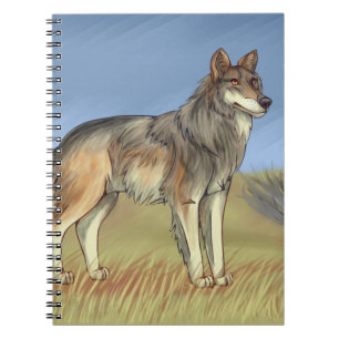 Carnet Loup mexicain