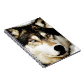 Carnet Loup motivationnel unique (Côté Droit)