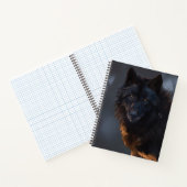 Carnet Loup noir (Intérieur)