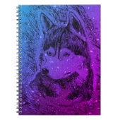 Carnet Loup pourpre (Devant)