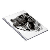 Carnet Loup sauvage (Côté Droit)