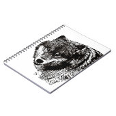 Carnet Loup sauvage (Côté gauche)