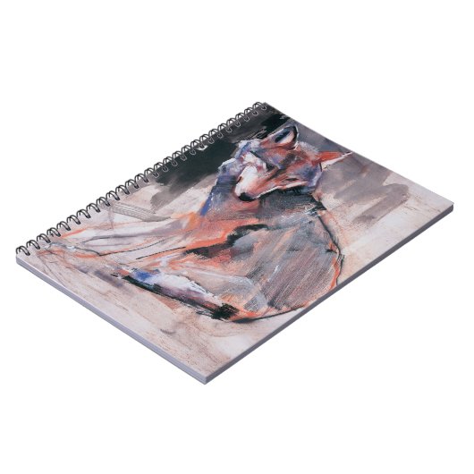 Carnet Loup se reposant 2000 (Côté gauche)