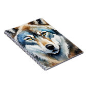 Carnet Loup solitaire (Côté Droit)