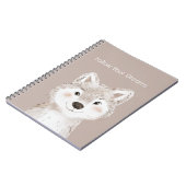 Carnet Loup Suivez Vos Rêves (Côté gauche)