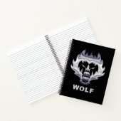 Carnet Loup surréaliste (Intérieur)