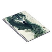 Carnet Loup tribal (Côté Droit)