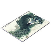 Carnet Loup tribal (Côté gauche)