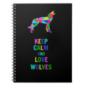Carnet Loups d'amour (Devant)