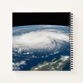 Carnet L'Ouragan Dorian Au-Dessus De L'Océan Atlantique. (Dos)