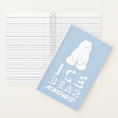 Carnet L'Ours De Glace Connaît (À l'intérieur)