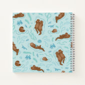 Carnet Loutre amusant clair (Dos)