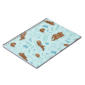 Carnet Loutre amusant clair (Côté gauche)