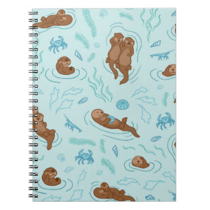 Carnet Loutre amusant clair