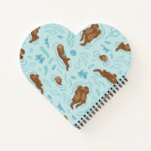 Carnet Loutre amusant clair (Dos)
