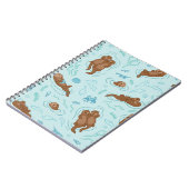 Carnet Loutre amusant clair (Côté gauche)