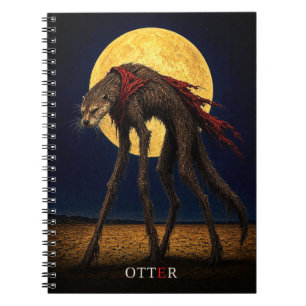 Carnet Loutre courte cape gothique surréaliste