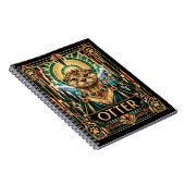 Carnet Loutre, faune Art Déco (Côté Droit)