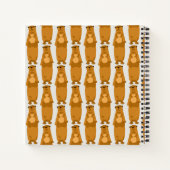 Carnet Loutres personnalisées (Dos)