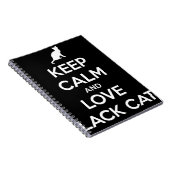 Carnet Love Black Cats (Côté Droit)