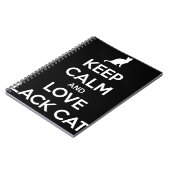 Carnet Love Black Cats (Côté gauche)