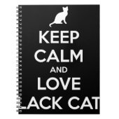 Carnet Love Black Cats (Devant)