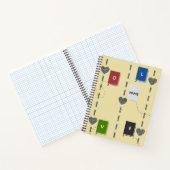 Carnet Love Books Spiral Notebook  (Intérieur)