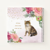 Carnet Love Cat Illustration Girl Daily Sketchbook (Dos)