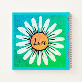Carnet LOVE Cute Daisy (Dos)