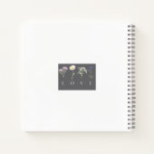 Carnet LOVE Floral – Impression botanique romantique (Dos)