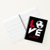 Carnet Love football (Intérieur)