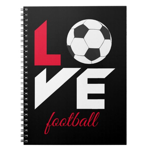 Carnet Love football (Devant)