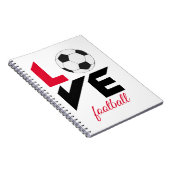 Carnet Love football (Côté Droit)