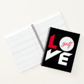 Carnet Love golf (Intérieur)