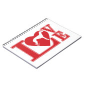 Carnet LOVE-Greyhound (Côté gauche)