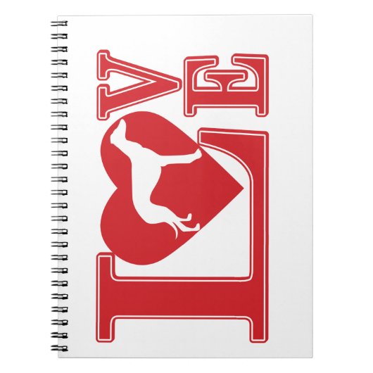 Carnet LOVE-Greyhound (Devant)