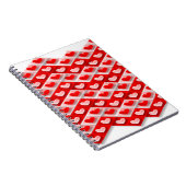 Carnet Love Heart Motif (Côté Droit)