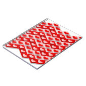 Carnet Love Heart Motif (Côté gauche)