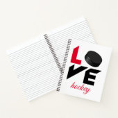 Carnet Love hockey (Intérieur)