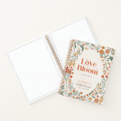 Carnet Love is in Bloom Wildflower Bridal Guest Book (Intérieur)