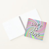 Carnet Love Is Love Fierté (Intérieur)
