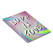 Carnet Love Is Love Fierté (Côté Droit)