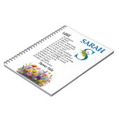 Carnet Love is patient, love is kind Personalize this (Côté gauche)