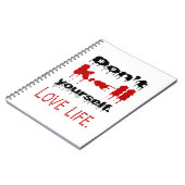 Carnet Love Life (Côté gauche)