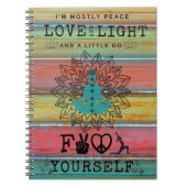 Carnet Love & Light Yoga (Devant)