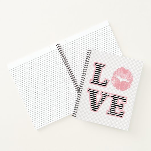 Carnet Love Lips (Intérieur)