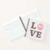 Carnet Love Lips (Intérieur)