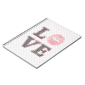 Carnet Love Lips (Côté gauche)