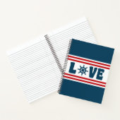 Carnet Love nautique design (Intérieur)
