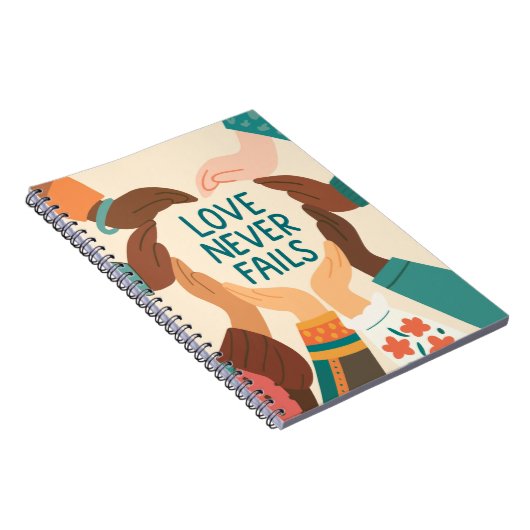 Carnet  Love Never Fails (Côté Droit)